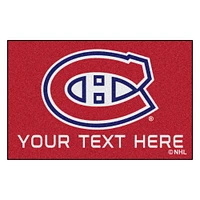 Montreal Canadiens 19'' x 30'' Personalized Accent Rug