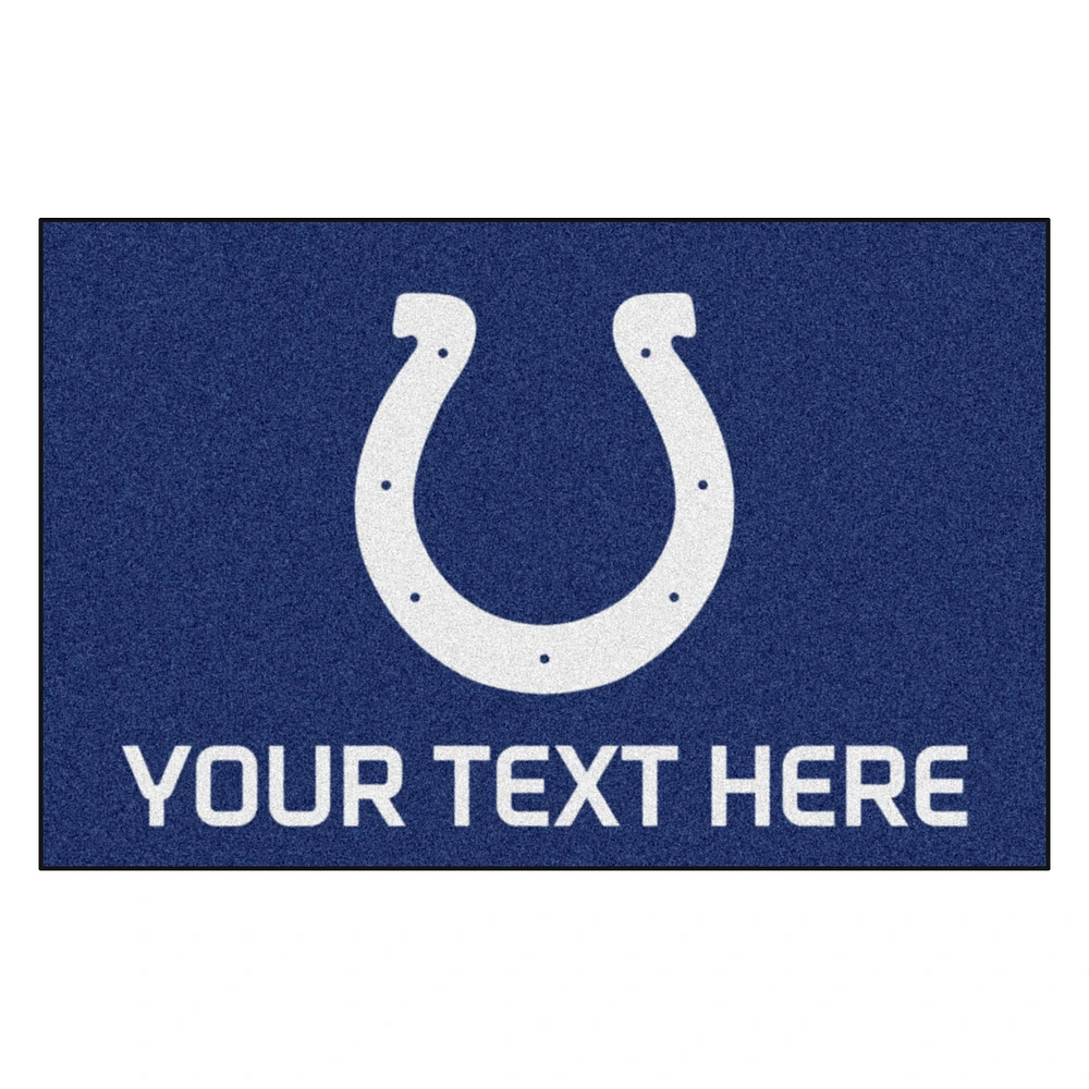 Indianapolis Colts 19'' x 30'' Personalized Accent Rug