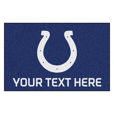 Indianapolis Colts 19'' x 30'' Personalized Accent Rug