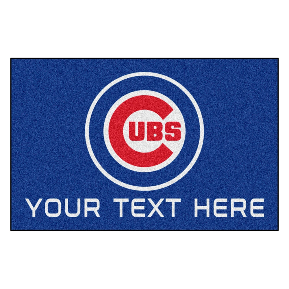 Chicago Cubs 19'' x 30'' Personalized Accent Rug