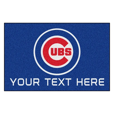 Chicago Cubs 19'' x 30'' Personalized Accent Rug