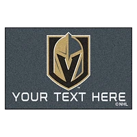Vegas Golden Knights 19'' x 30'' Personalized Accent Rug