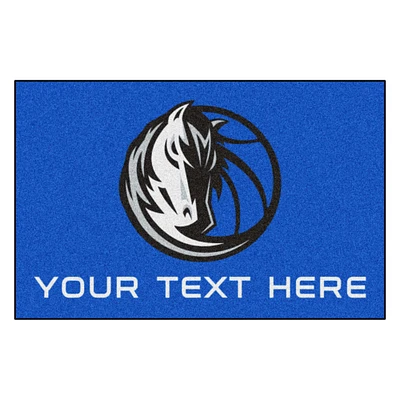 Dallas Mavericks 19'' x 30'' Personalized Accent Rug