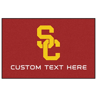 USC Trojans 19'' x 30'' Personalized Accent Rug