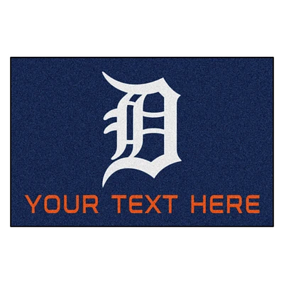 Detroit Tigers 19'' x 30'' Personalized Accent Rug