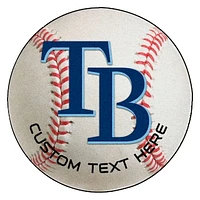 Tampa Bay Rays 27'' Personalized Baseball Mat