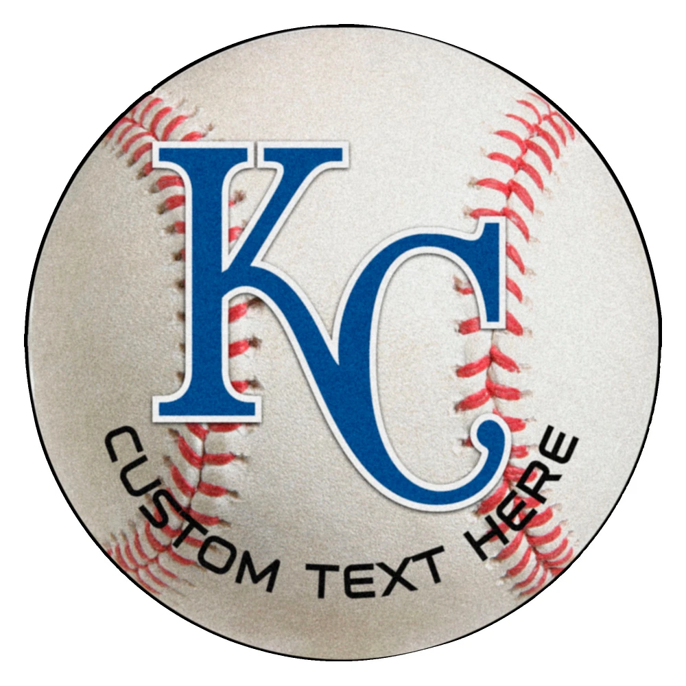 Kansas City Royals 27'' Personalized Baseball Mat