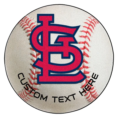 St. Louis Cardinals 27'' Personalized Baseball Mat