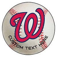 Washington Nationals 27'' Personalized Baseball Mat