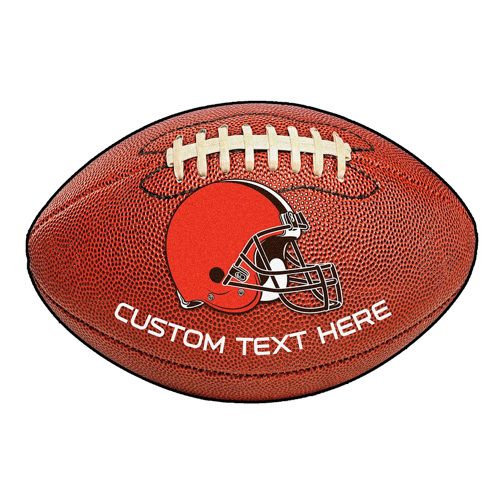 Cleveland Browns 22'' x 35'' Personalized Football Mat