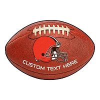 Cleveland Browns 22'' x 35'' Personalized Football Mat