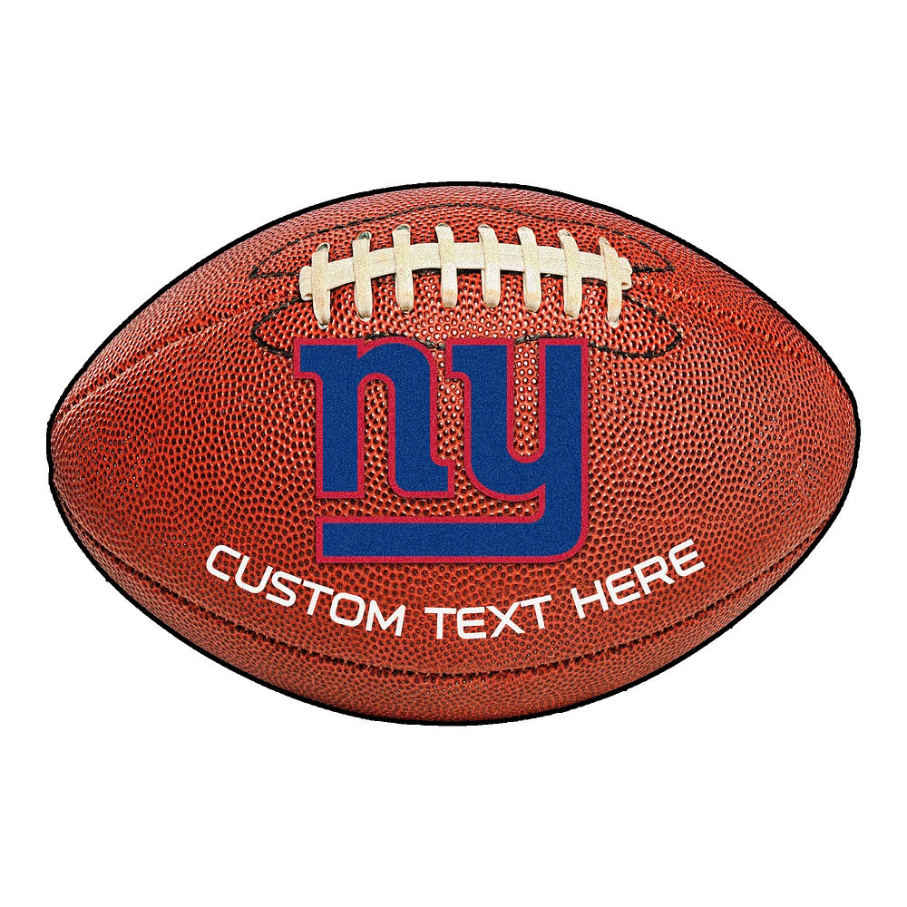 New York Giants 22'' x 35'' Personalized Football Mat