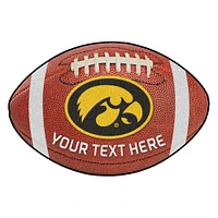 Iowa Hawkeyes 22'' x 35'' Personalized Football Mat