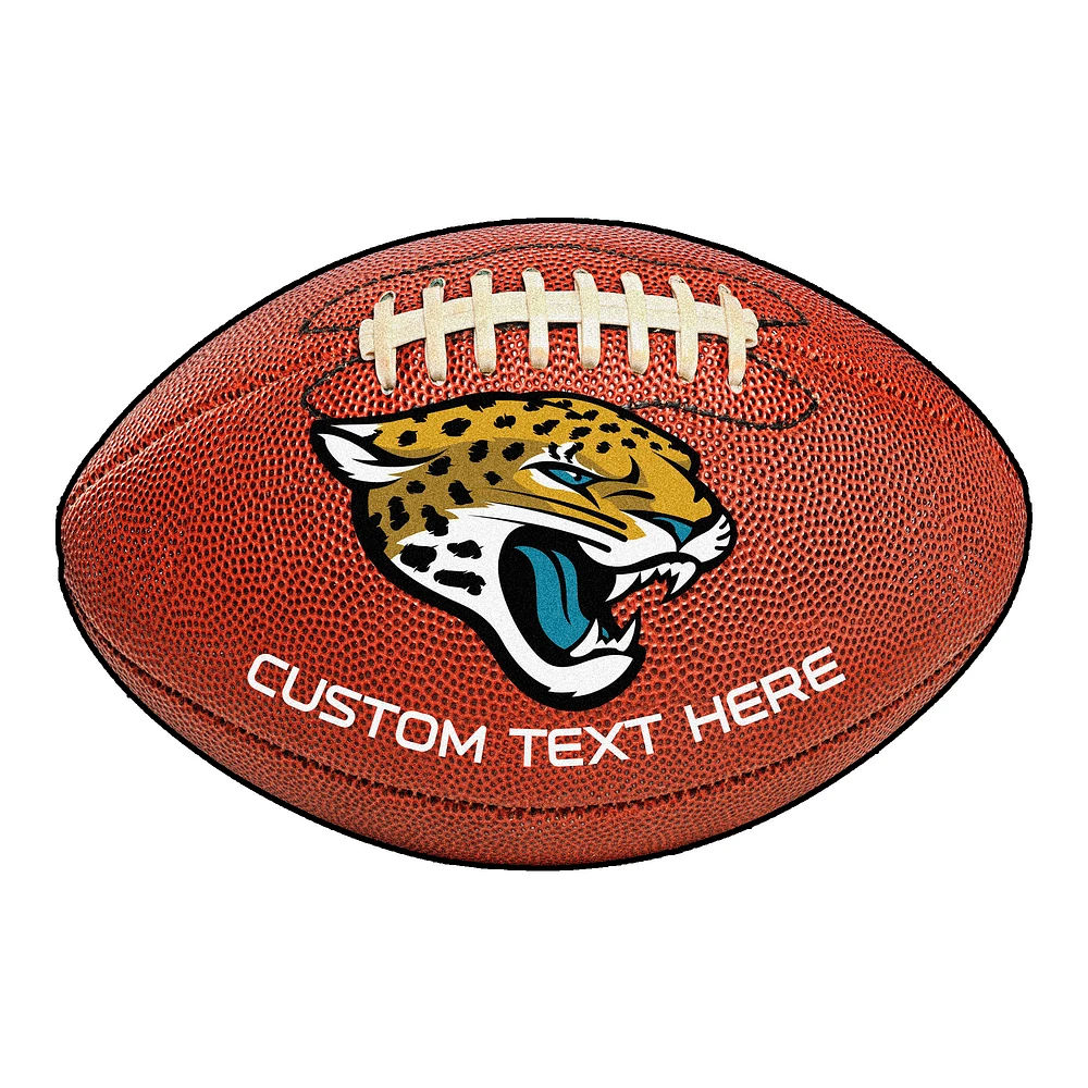 Jacksonville Jaguars 22'' x 35'' Personalized Football Mat