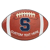 Syracuse Orange 22'' x 35'' Personalized Football Mat