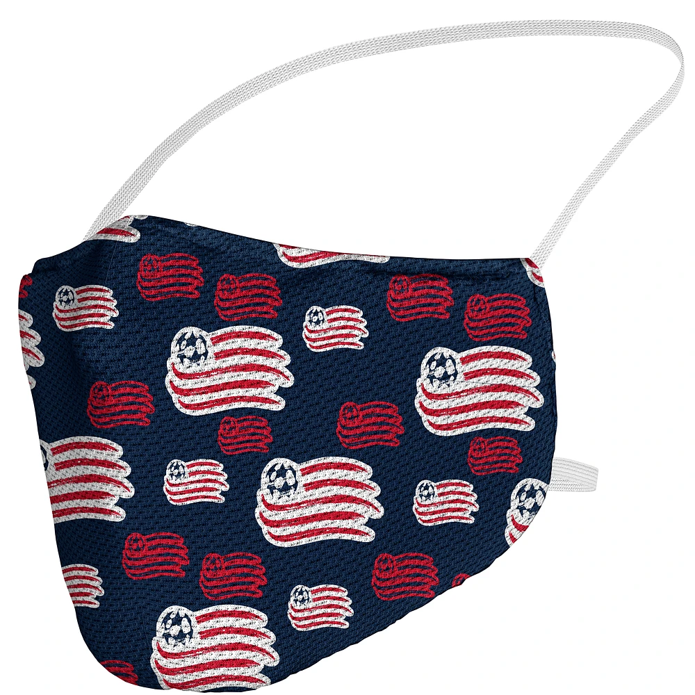 Adult Fanatics New England Revolution All Over Logo Face Covering