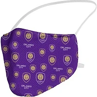 Adult Fanatics Orlando City SC All Over Logo Face Covering