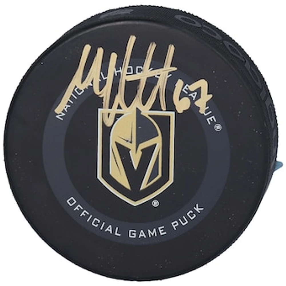 Max Pacioretty Vegas Golden Knights Autographed 2019 Model Official Game Puck