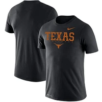 Men's Nike Black Texas Longhorns Big & Tall Legend Facility Performance T-Shirt