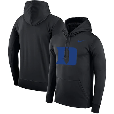 Men's Nike Black Duke Blue Devils Big & Tall Legend Primary Logo Performance Pullover Hoodie