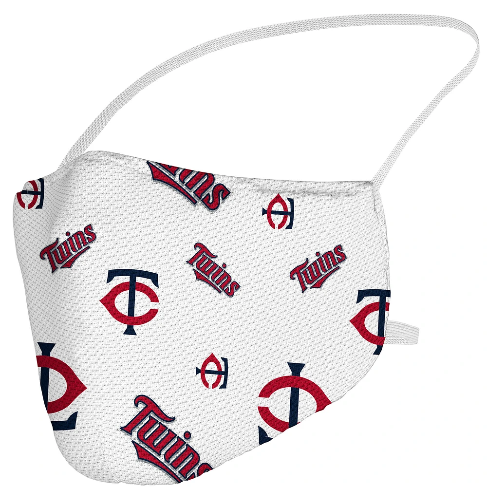 Adult Fanatics Minnesota Twins All Over Logo Face Covering