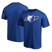 Men's Royal Memphis Grizzlies Banner State T-Shirt