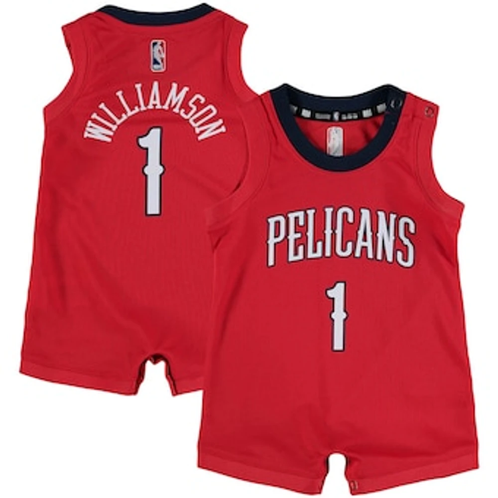 Infant Nike Zion Williamson Red New Orleans Pelicans Replica Jersey