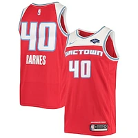 Men's Nike Harrison Barnes Red Sacramento Kings Swingman Jersey