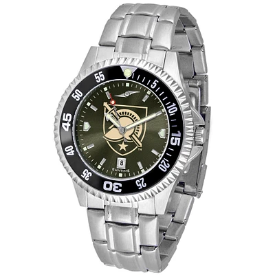 Black Army Black Knights Competitor Steel AnoChrome Color Bezel Watch