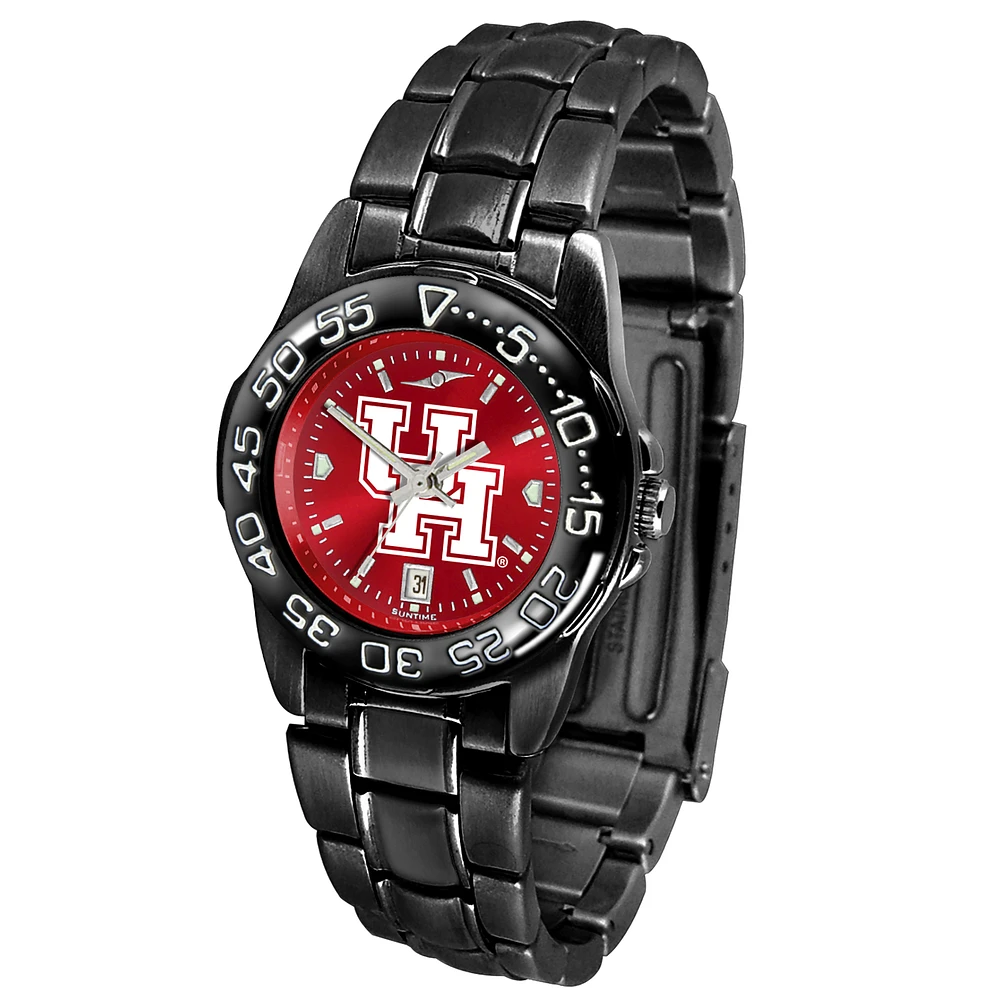 Women's Red Houston Cougars FantomSport AnoChrome Watch