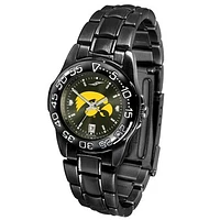 Women's Black Iowa Hawkeyes FantomSport AnoChrome Watch