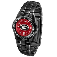 Women's Red Georgia Bulldogs FantomSport AnoChrome Watch