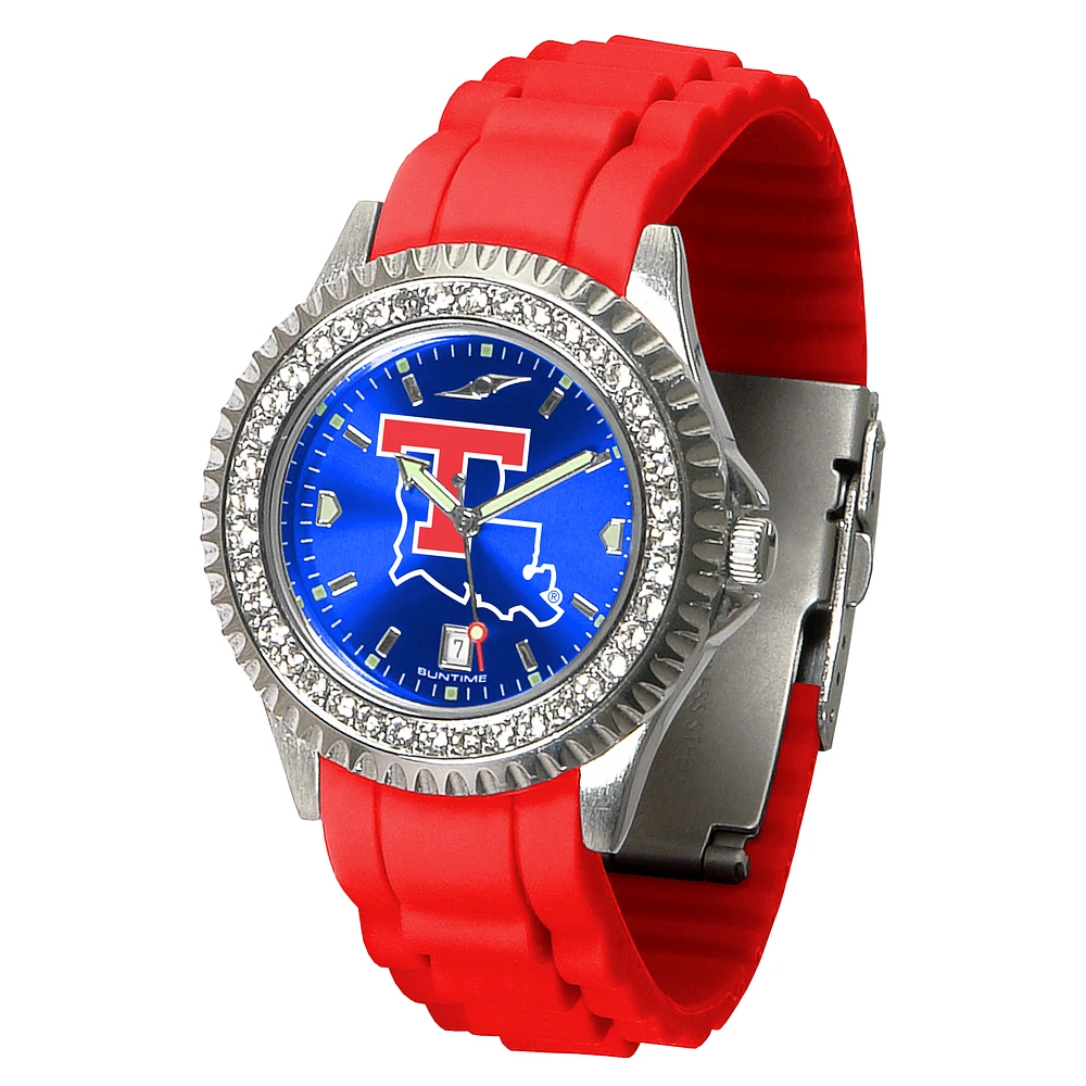 Women's Royal Louisiana Tech Bulldogs New Sparkle Watch
