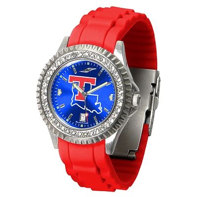 Women's Royal Louisiana Tech Bulldogs New Sparkle Watch