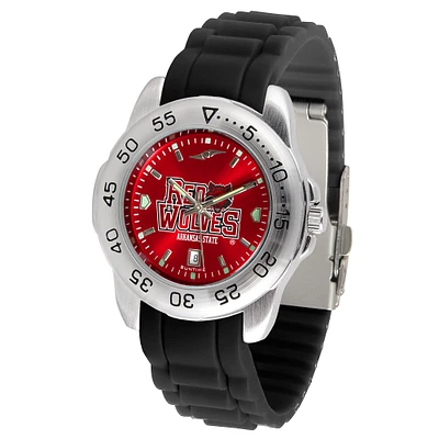 Scarlet Arkansas State Red Wolves Sport AC AnoChrome Watch