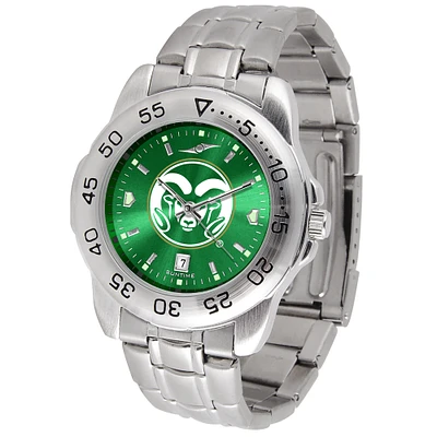 Green Colorado State Rams Sport Steel AnoChrome Watch