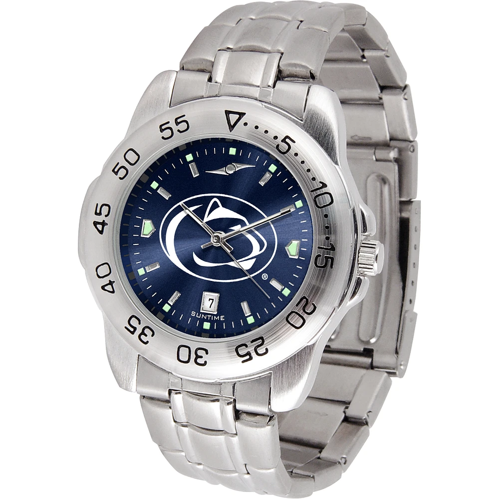 Navy Penn State Nittany Lions Sport Steel AnoChrome Watch