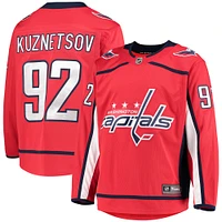 Men's Fanatics Evgeny Kuznetsov Red Washington Capitals Home Premier Breakaway Player Jersey