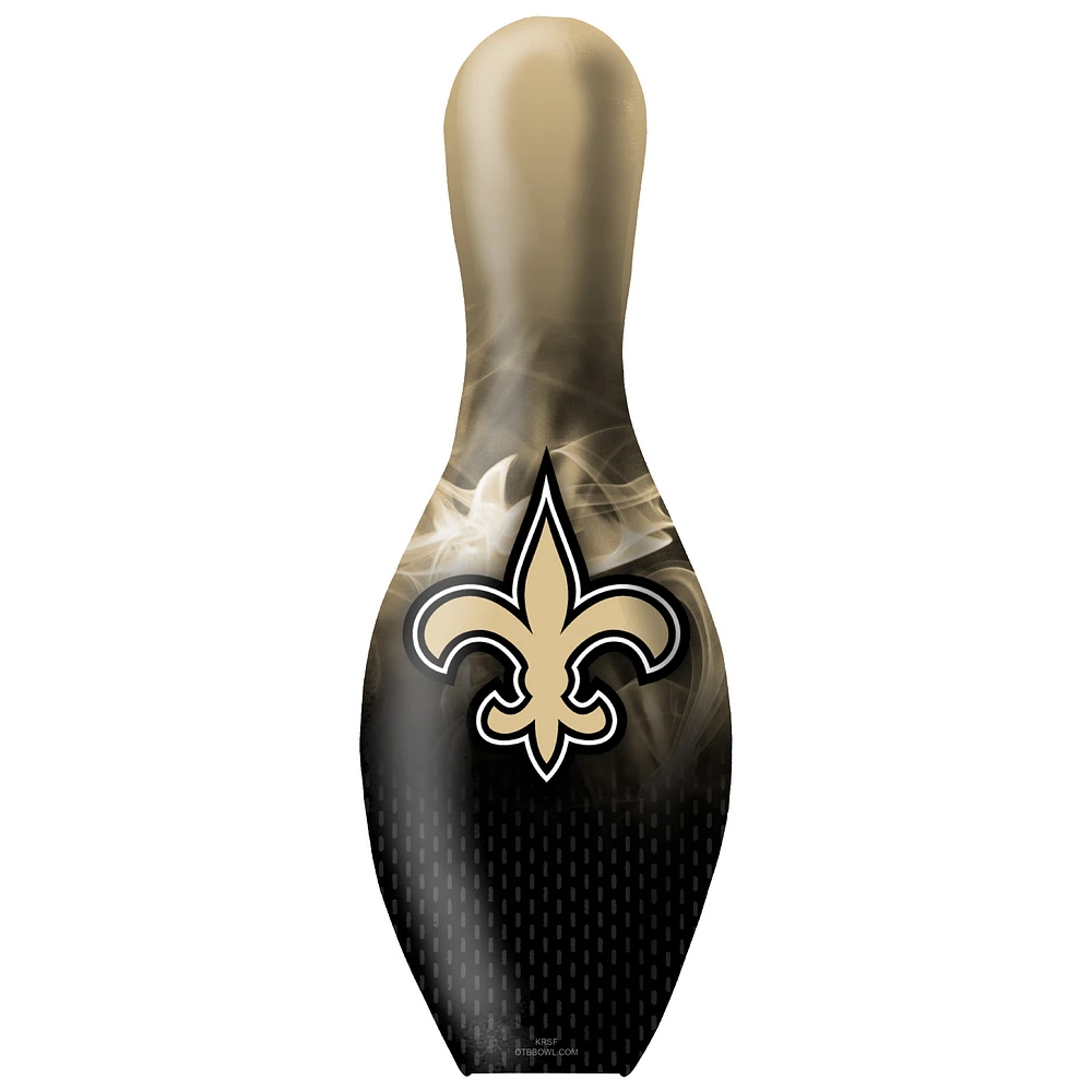 New Orleans Saints NFL On Fire Bowling Pin