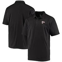 Men's Cutter & Buck Black Atlanta Falcons Genre DryTec Polo