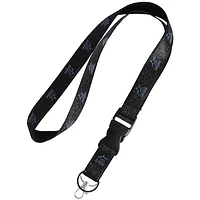 Black Miami Marlins Sparkle Lanyard