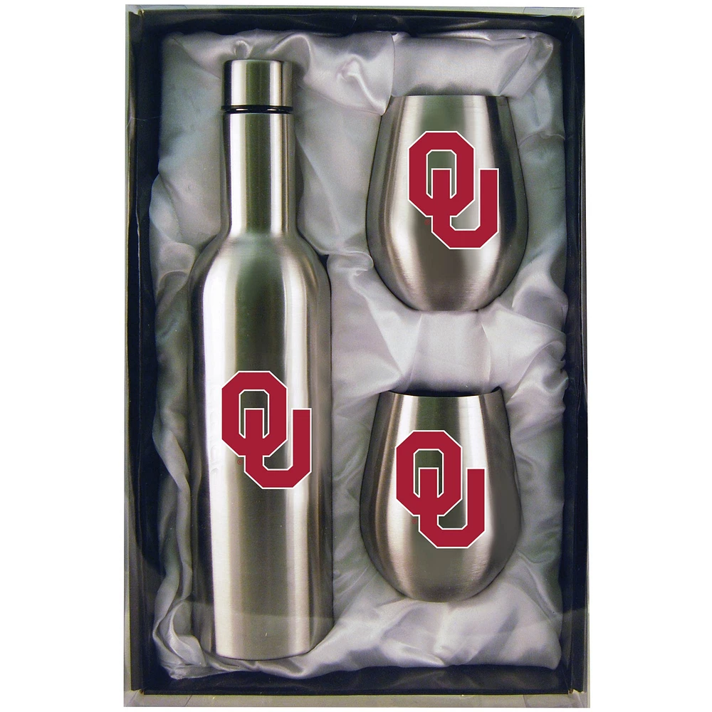 Oklahoma Sooners 28 oz. Bottle & 12 oz. Tumbler Set