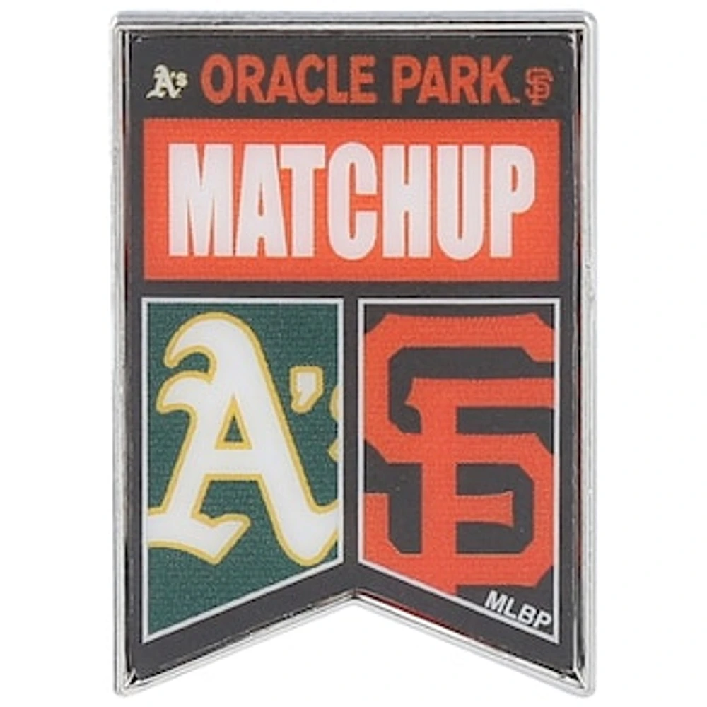 WinCraft San Francisco Giants/Oakland Athletics 2020 Matchup Pin