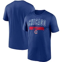 Men's Nike Royal Chicago Cubs City Legend Practice Performance T-Shirt