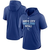 Men's Nike Royal Kansas City Royals Home Team Short Sleeve Performance Hoodie Top