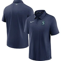 Men's Nike Navy Seattle Mariners Authentic Collection Flex Performance Polo