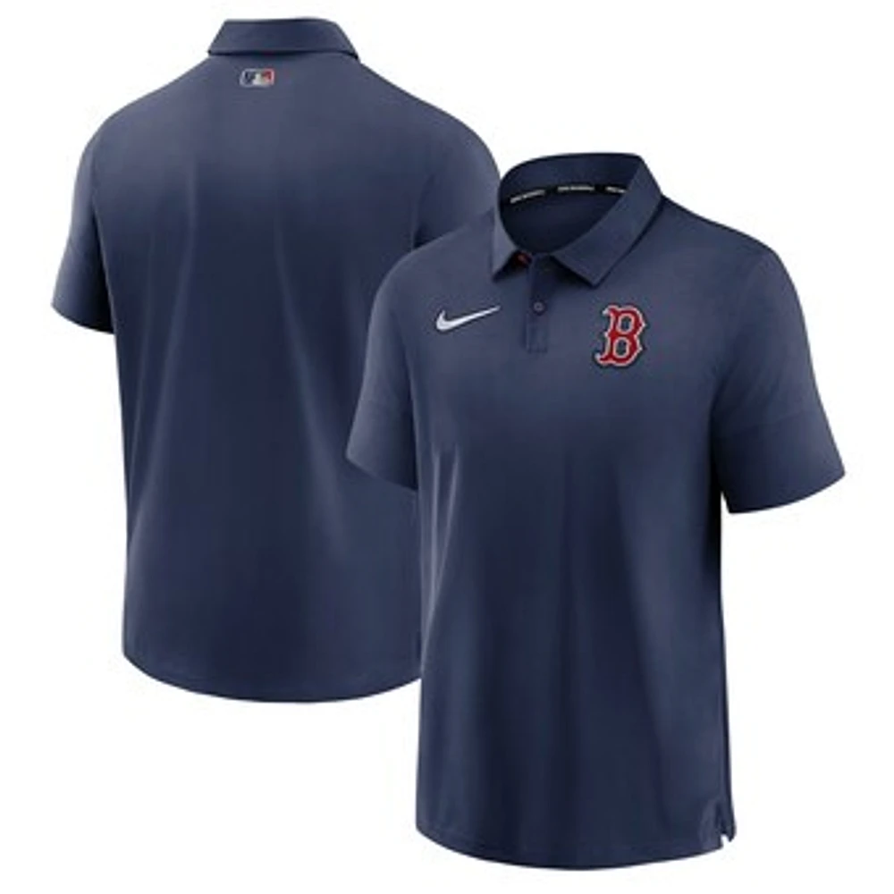 Men's Nike Navy Boston Red Sox Authentic Collection Flex Performance Polo