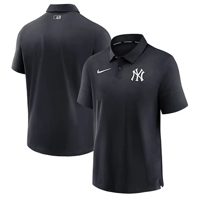 Men's Nike Navy New York Yankees Authentic Collection Flex Performance Polo