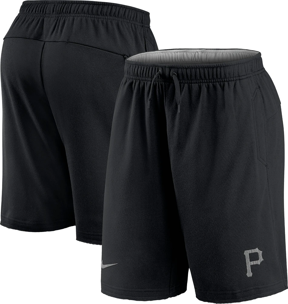 Men's Nike Black Pittsburgh Pirates Authentic Collection Flux Performance Shorts