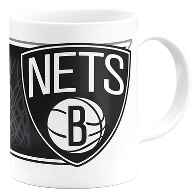 The Sports Vault Brooklyn Nets - 11oz. Sublimated Coffee Mug